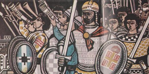 Constantine Paleologus VI, the last emperor of Byzantine